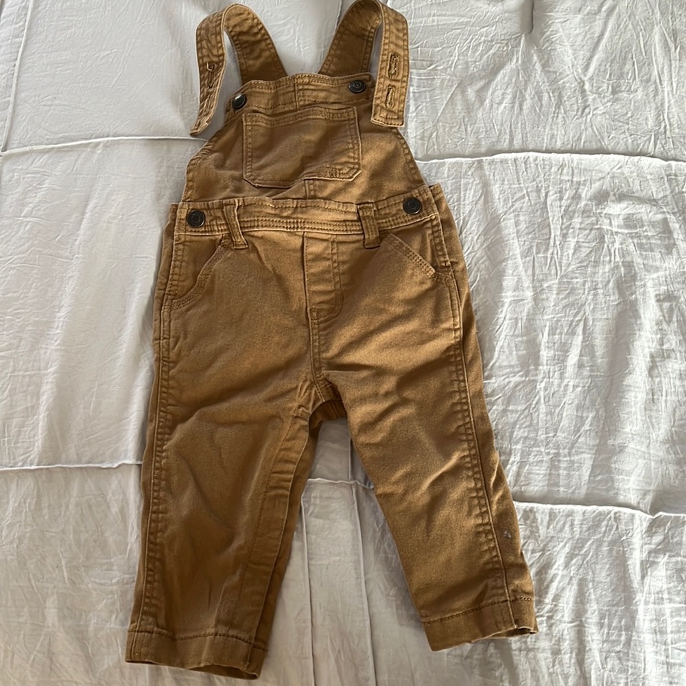 Baby Overalls, light brown